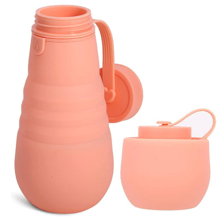 Termo Botella De Silicona Plegable 500ml