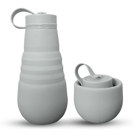 Termo Botella De Silicona Plegable 500ml
