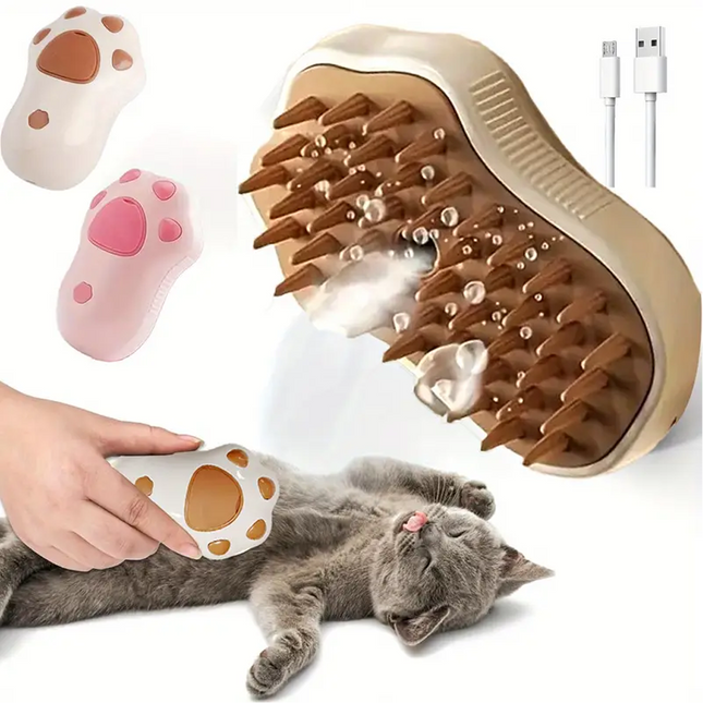 Cepillo Vaporizador Mascotas